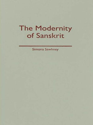 cover image of The Modernity of Sanskrit